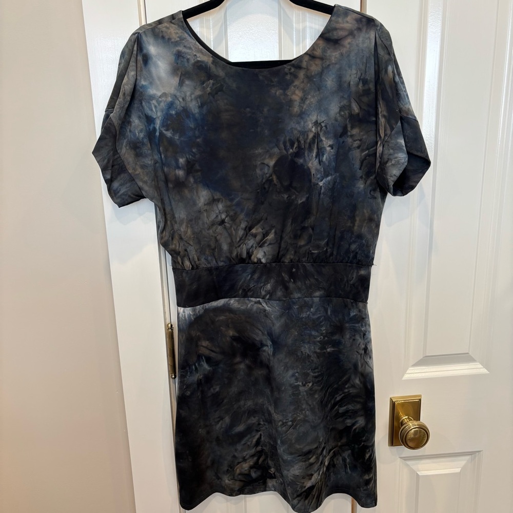 Black and Gray Women's Dress